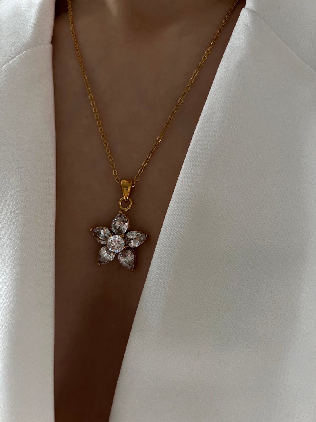 COLLIER FLEURI