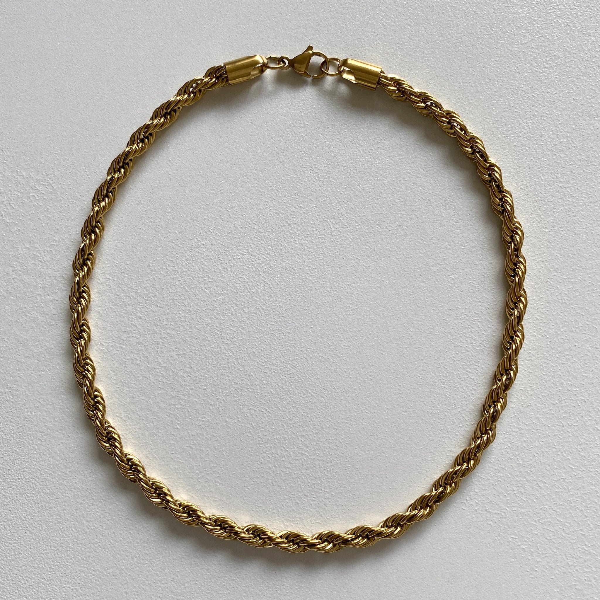 CHAÎNE EN CORDE DORE